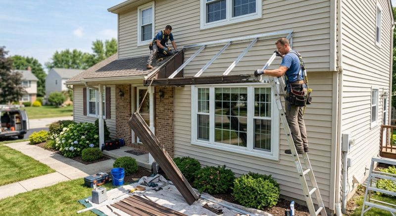 Aluminum Awning Replacement in Santa Rosa, CA