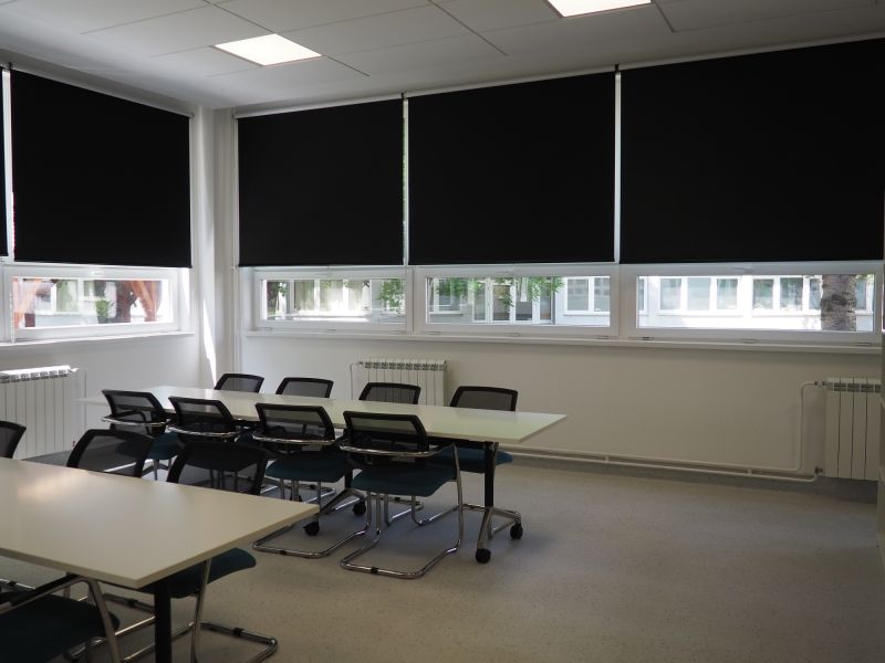 Commercial Shades Installation in Denver County, CO
