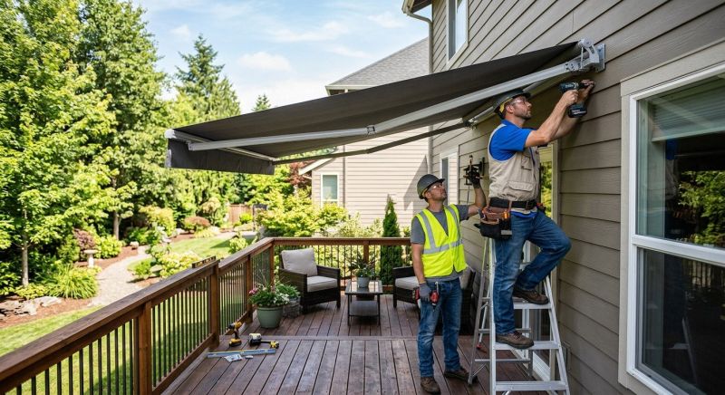 Deck Awning Replacement in Napa, CA