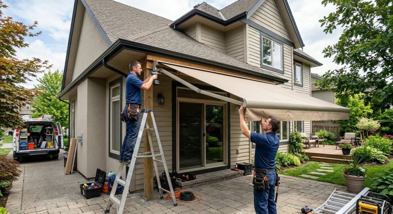 Home Awning Installation in Napa, CA