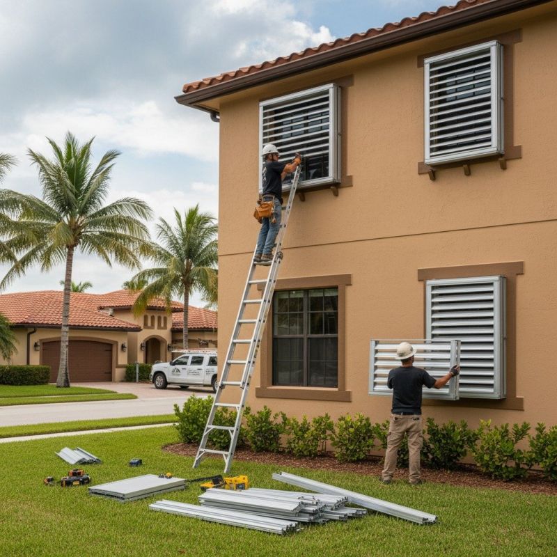 Storm Shutters Installation in Arvada, CO