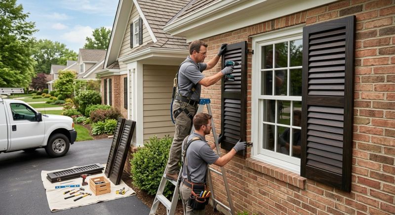 Window Shutter Installation in Richmond, VA