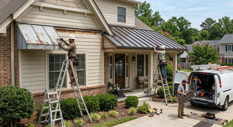 Aluminum Awning Replacement in Marin County, CA