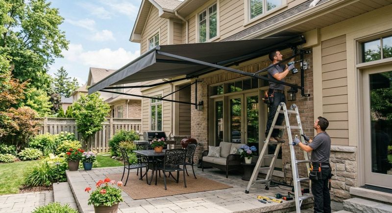 Awning Installation Service in Sonoma County, CA