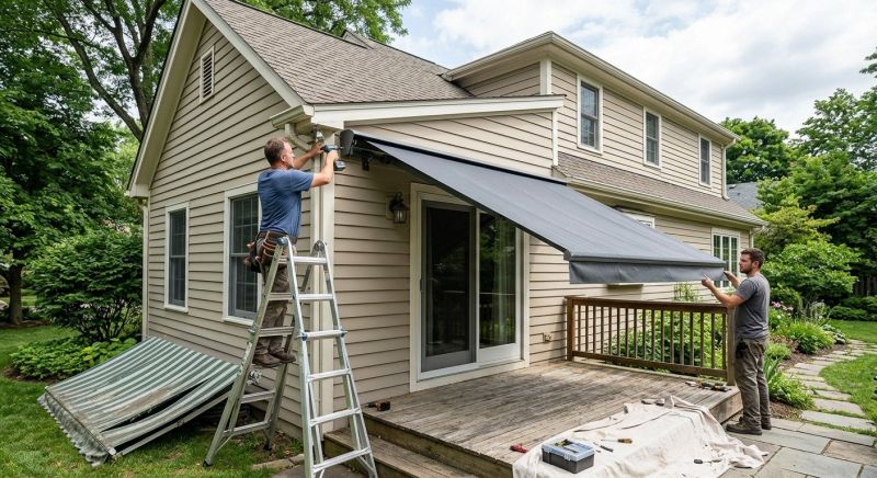 Awning Replacement in Santa Rosa, CA