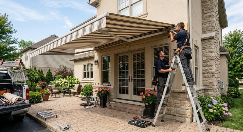 Canvas Awning Installation in Napa, CA