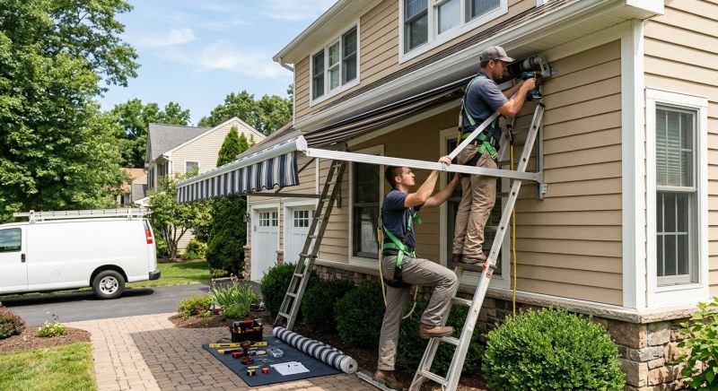 Canvas Awning Installation in Napa, CA