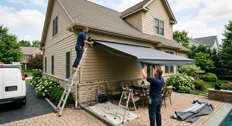 Custom Awning Installation in Santa Rosa, CA