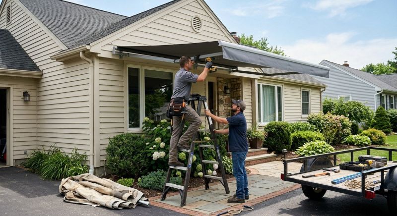 Custom Awnings Installation in Santa Rosa, CA