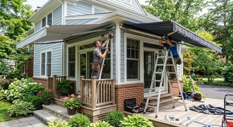 Custom Awnings Installation in Santa Rosa, CA