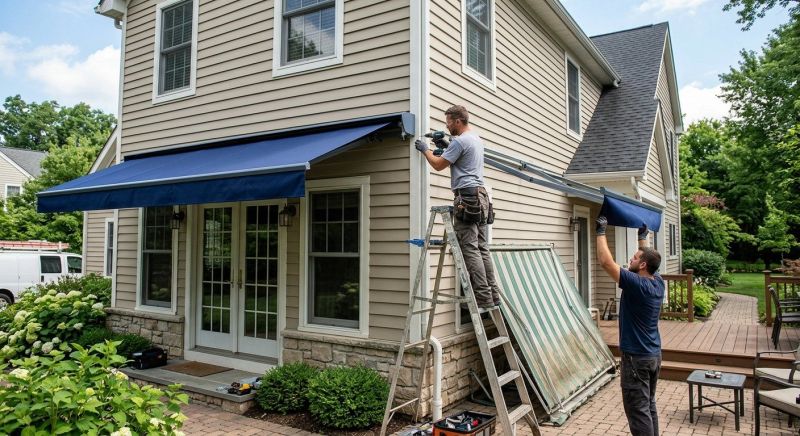 Custom Awnings Installation in Marin County, CA