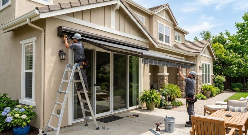 Custom Awnings Installation in Sonoma County, CA
