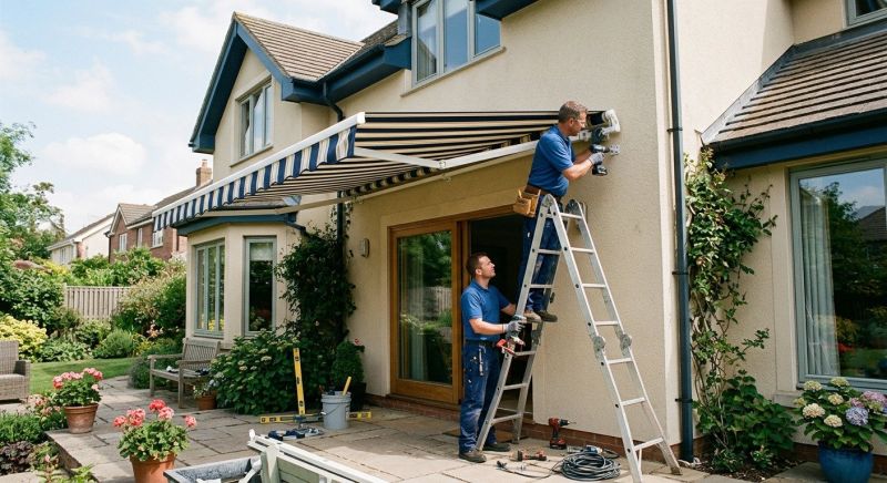 Deck Awning Installation in Sonoma County, CA