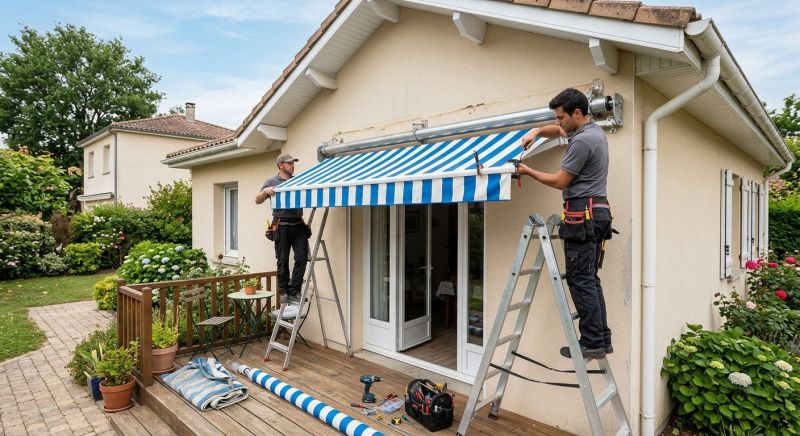 Deck Awning Replacement in Santa Rosa, CA
