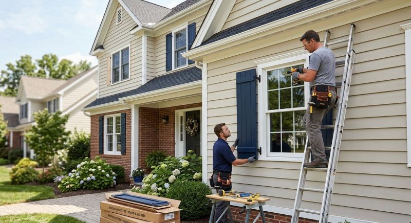Exterior Shutters Installation in Olathe, KS