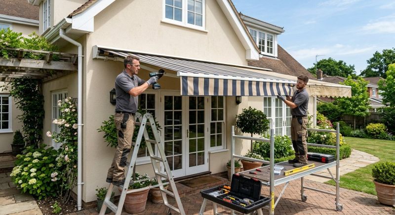 Fabric Awning Installation in Napa, CA