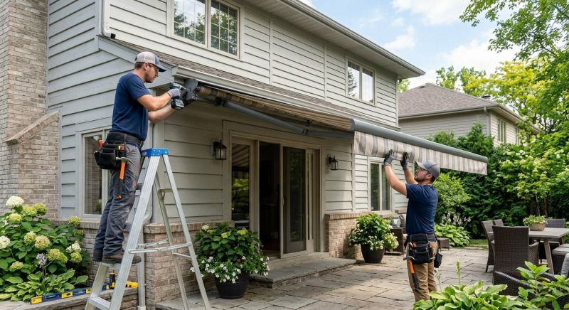Home Awning Installation in Santa Rosa, CA