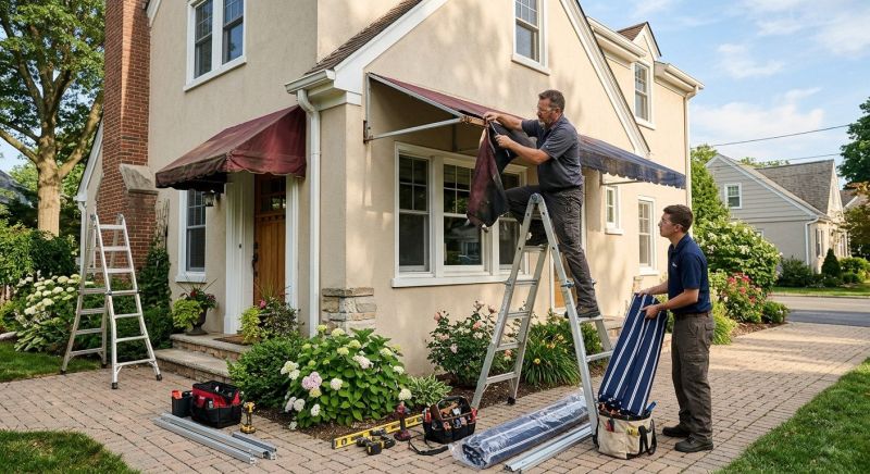 Home Awning Installation in Sonoma County, CA