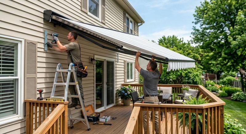 House Awning Installation in Napa, CA