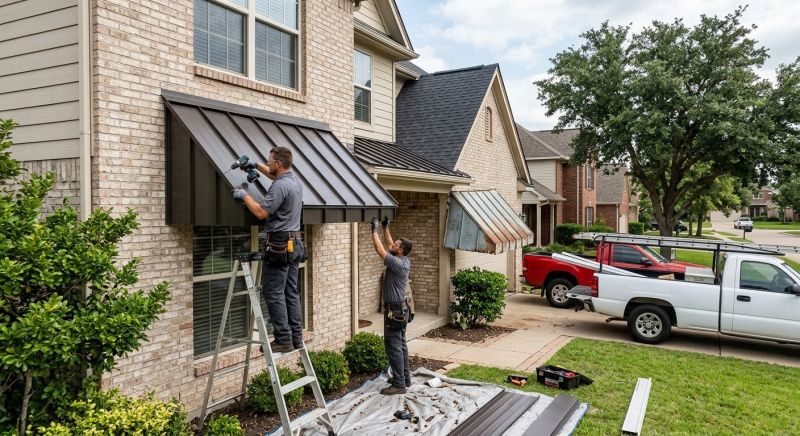 Metal Awning Replacement in Fayetteville, NC