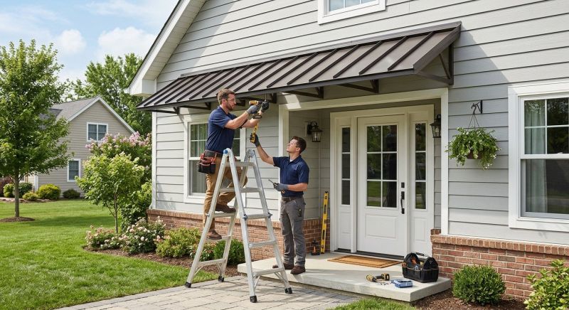 Metal Awning Replacement in Santa Rosa, CA
