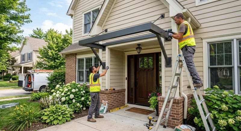 Metal Shade Installation in Fayetteville, NC
