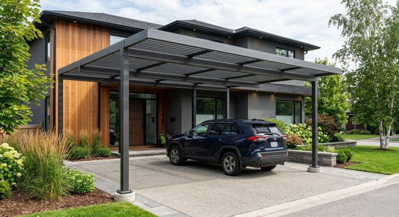 Metal Shade Installation in Marin County, CA