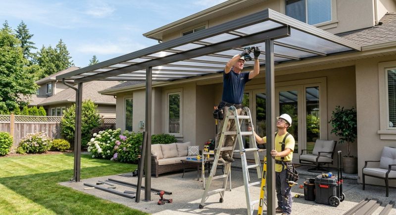 Patio Cover Installation in Santa Rosa, CA