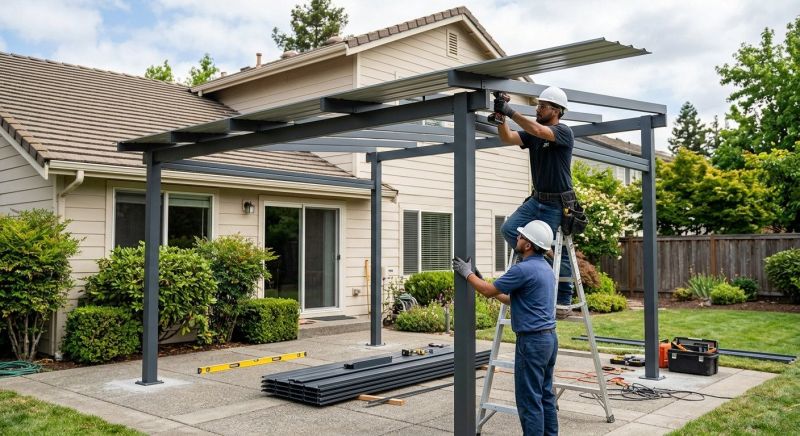 Patio Cover Installation in Sonoma County, CA