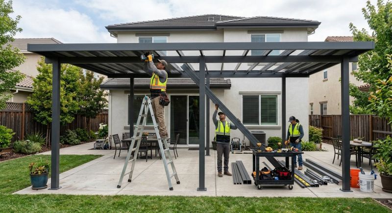 Patio Cover Installation in Napa, CA