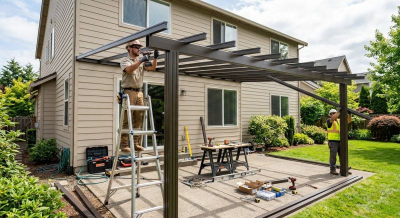 Patio Cover Installation in Napa, CA