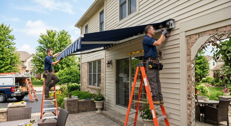 Retractable Awning Installation in Marin County, CA