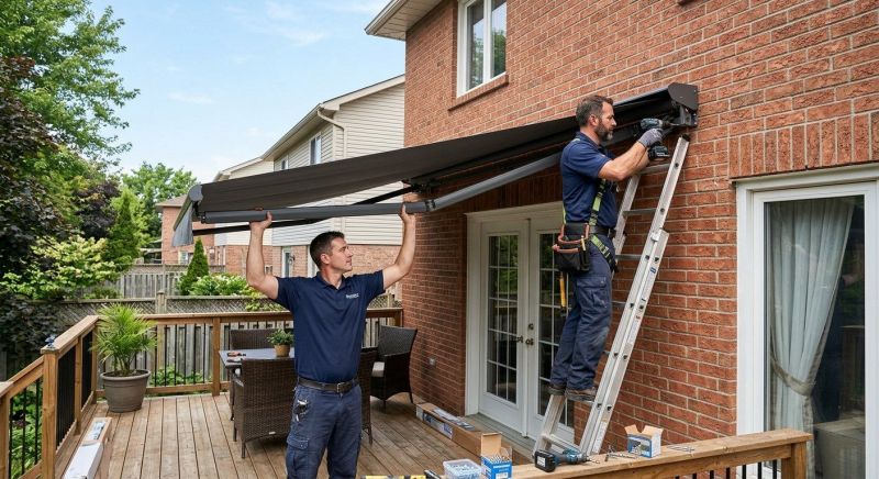 Retractable Awning Replacement in Sonoma County, CA
