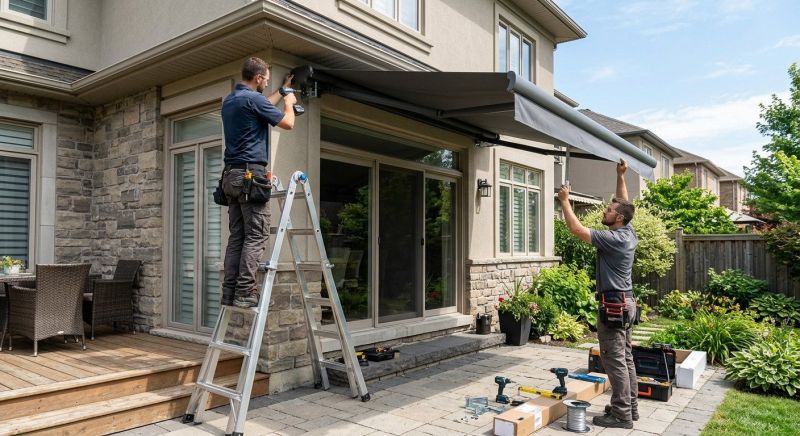 Retractable Awning Replacement in Sonoma County, CA