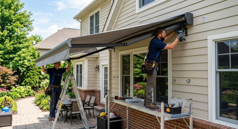 Retractable Awning Replacement in Napa, CA