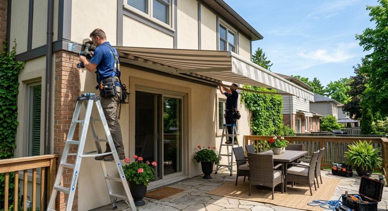 Retractable Awning Replacement in Santa Rosa, CA