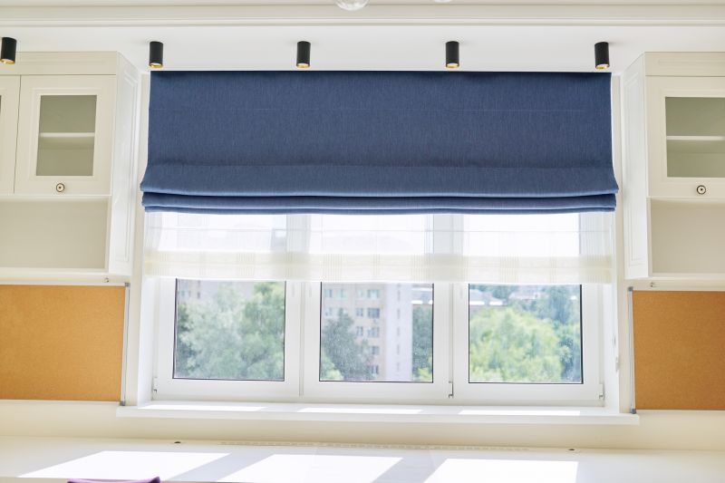 Roman Shade Hanging in Denver County, CO