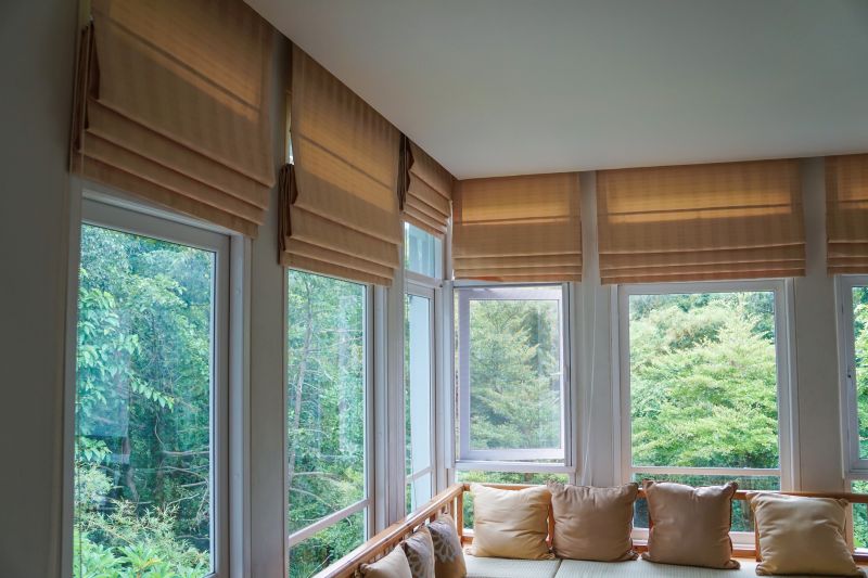 Roman Shades Installation in Alpharetta, GA