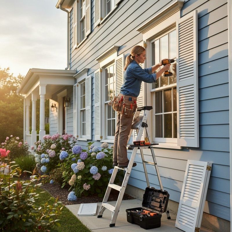 Shutter Handle Repair in Longmont, CO