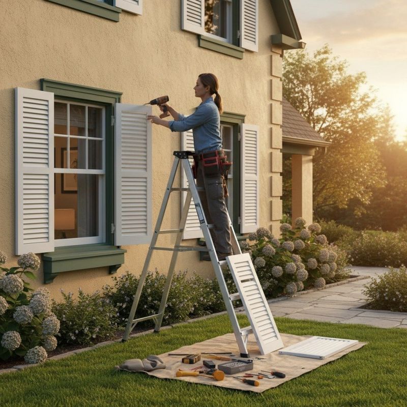 Shutter Latch Replacement in Overland Park, KS