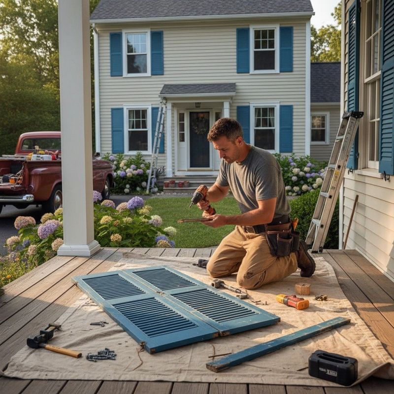 Shutter Louver Repair in Denver, CO