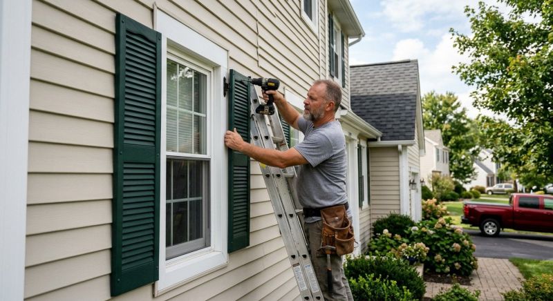 Shutter Mounting in Kansas City, MO