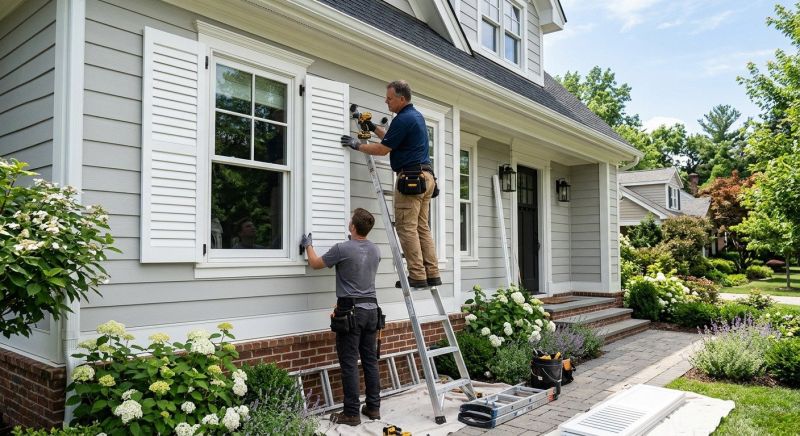 Window Shutter Installation in Richmond, VA