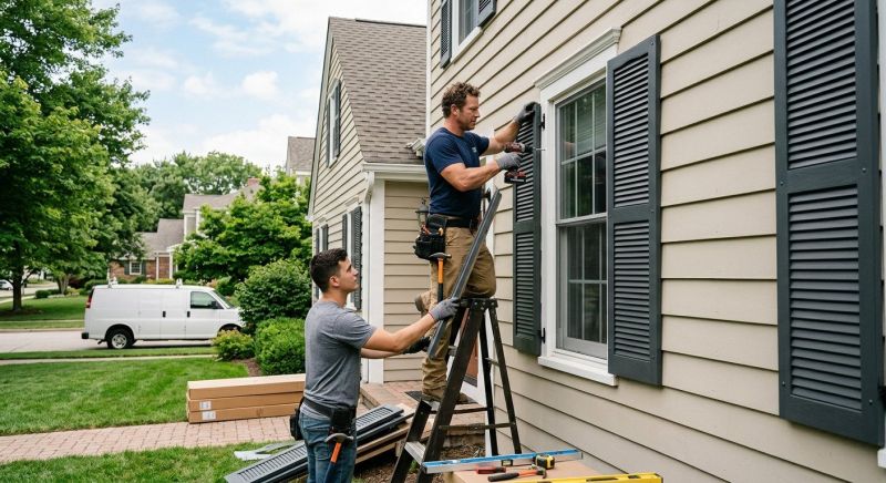 Window Shutter Installation in Arvada, CO