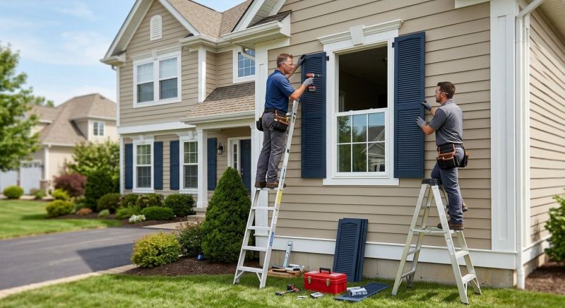 Wood Shutters Installation in Denver, CO